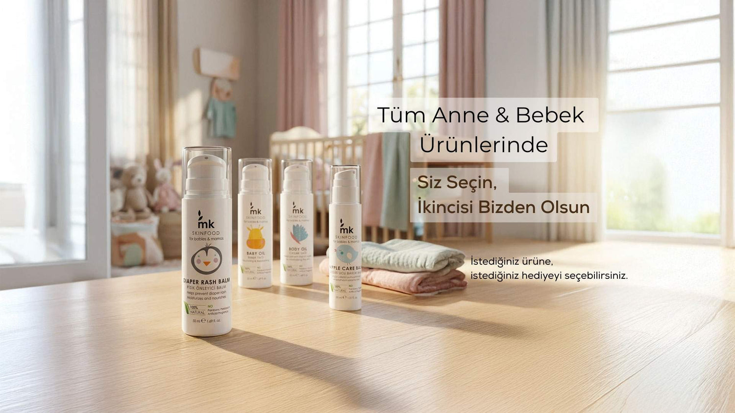 Anne Bebek Doğal Bakım Ürünleri Kampanyası – Mavili Kapı