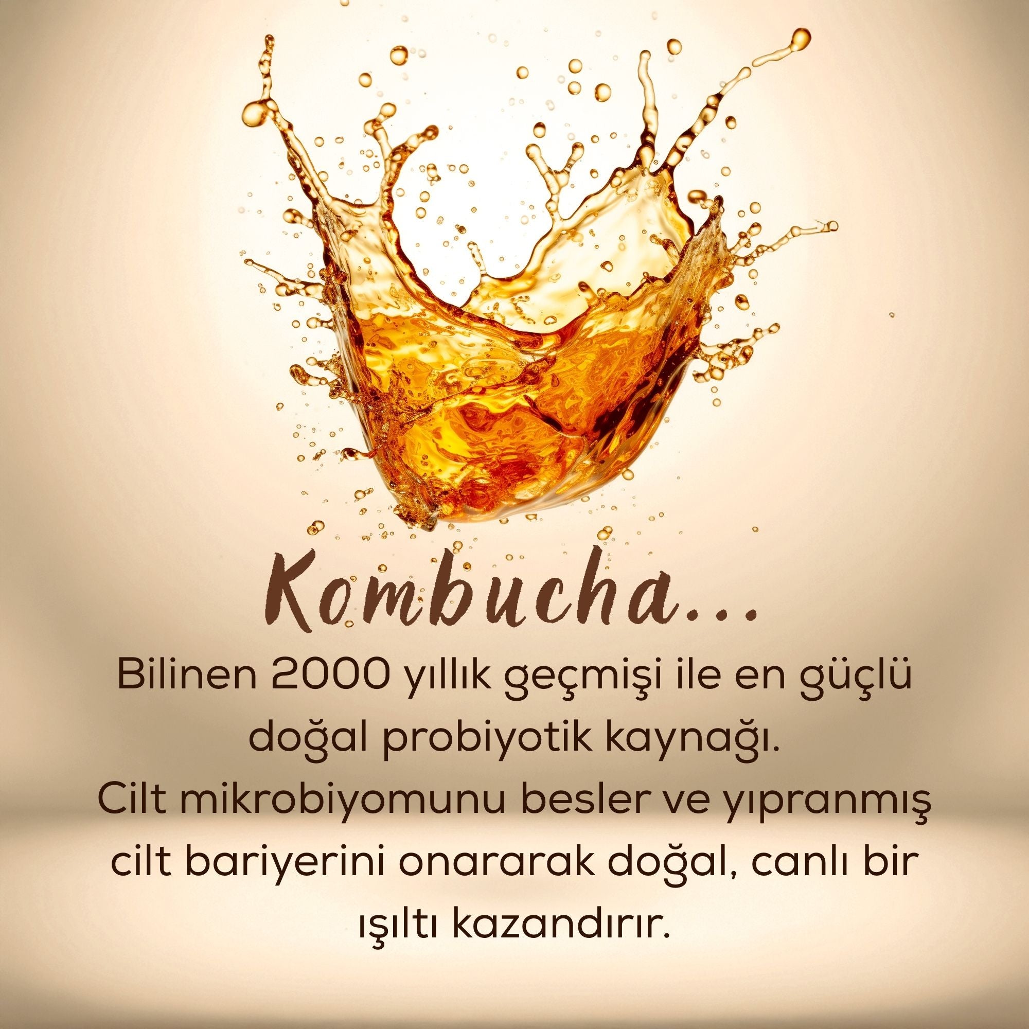 ÖN SİPARİŞ: THE GLOW Yoğun Yüz Bakım Kremi | Kombucha & C Vitamini & Hyaluronik Asit