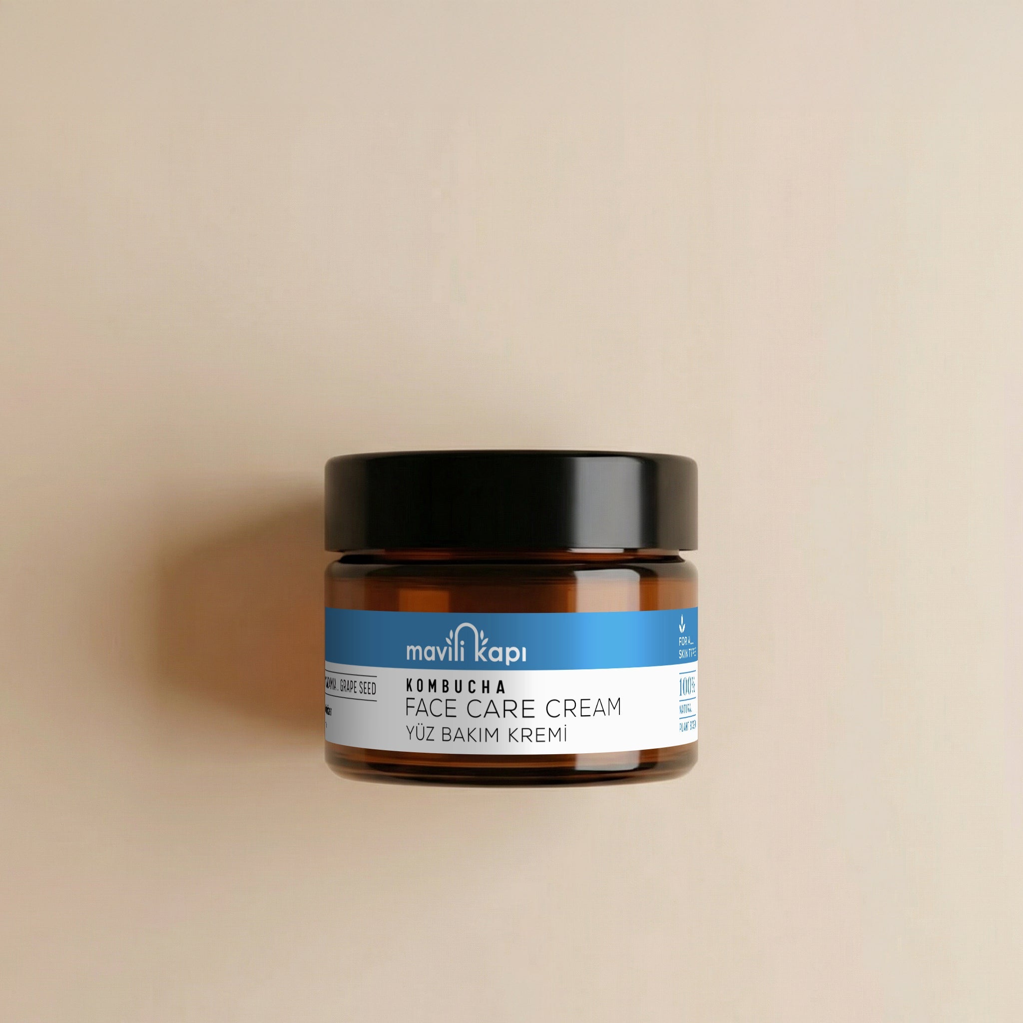 Buryu　Smart Skin Care Kombucha Yüz Bakım Kremi | Probiyotik & Bariyer Onarıcı - Mavili Kapı