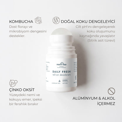Daily Fresh Roll-on Doğal Deodorant