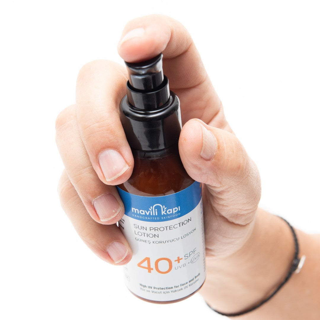 GÜNEŞ KORUYUCU LOSYON 40+SPF Doğal İçeriklerle Güçlü Koruma