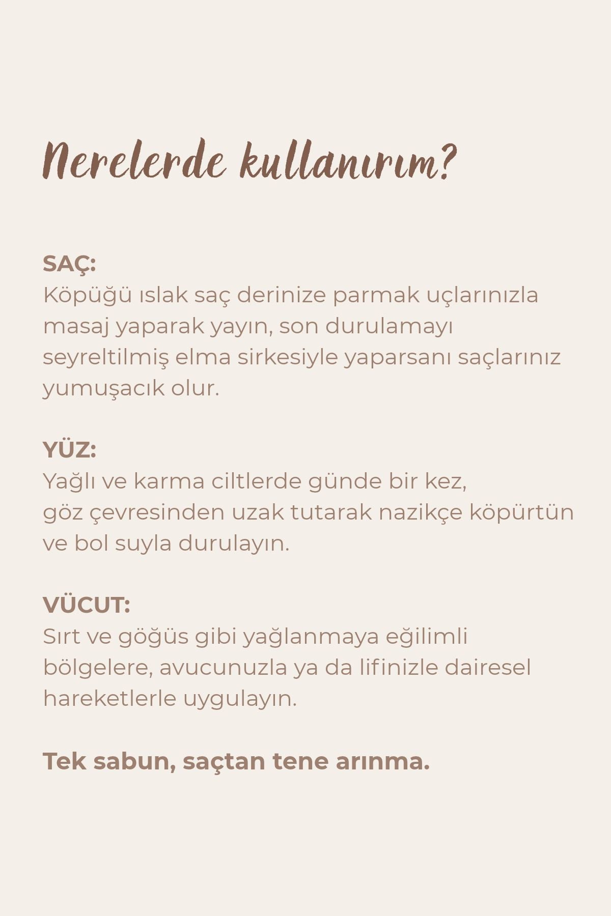 Ardıç Katranı Sabunu | Saç, Yüz ve Vücut İçin | Arındırır + Dengeler + Ferahlatır
