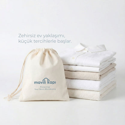 Doğal Çamaşır Kokulandırma Seti | 3 Yün Top ve Kese Hediyeli