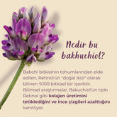 Night Elixir içerik detayı — bakuchiol ve bitkisel yağlar